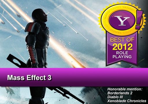 Новости - Лучшие игры 2012 года по версии  Yahoo!